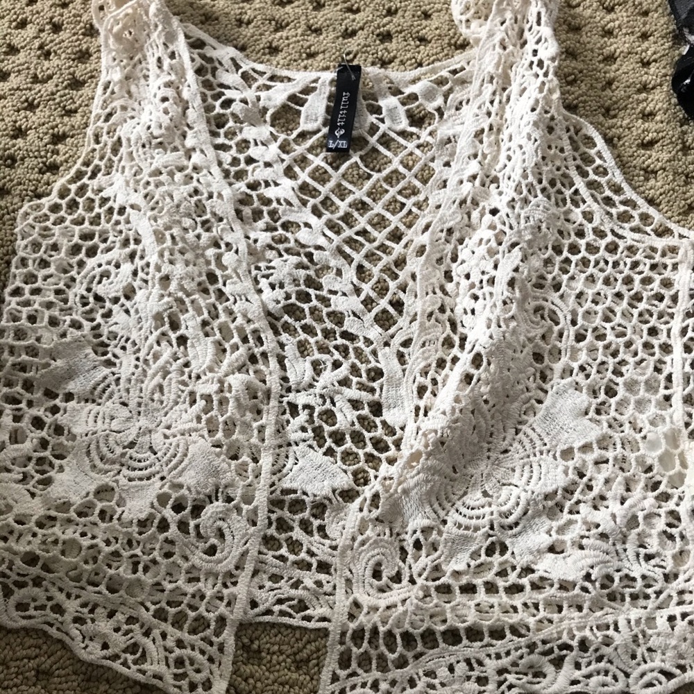 Lace vest
